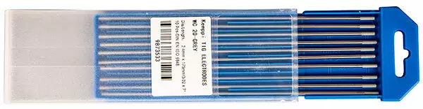 Elektrodi Harmaa 2,4x175 WC20 10kpl/pkt - Hitsauslisäaineet ja juotosaineet - 292-21-9873533 - 1