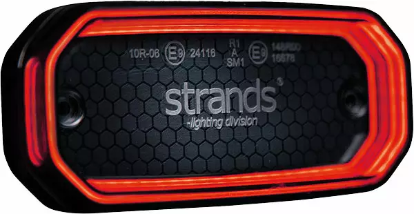 For9T Scale Äärivalo Punainen LED - Äärivalot - 375-850453 - 1