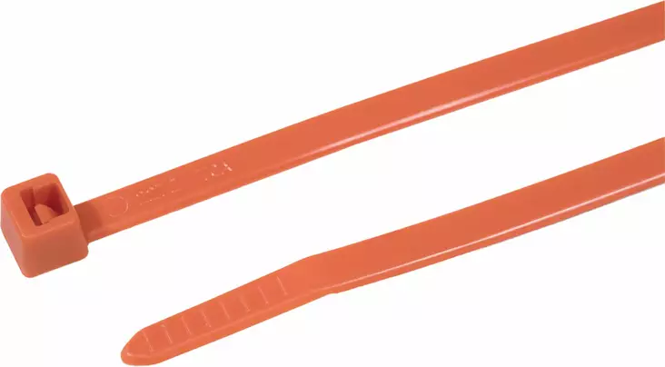 HellermannTyton T50R nippuside 4,6x200mm 100kpl oranssi - Nippusiteet - 111-04803 - 1