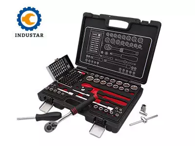 HYLSYSARJA INDUSTAR 1/4" + 3/8" 79-OSAINEN - Hylsysarjat - 1726-30013 - 1