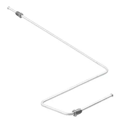 Jääkaapin kaasuputki 4,75/0,7x373,5mm Dometic RM 85-, RMD85- - Jääkaappien varaosat Dometic - 207999383 - 1