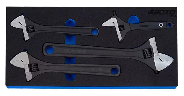 Jakoavainsarja 6"-12" 4-osaa - Työkalumoduulit työkaluvaunuihin - 284-BX653 - 1