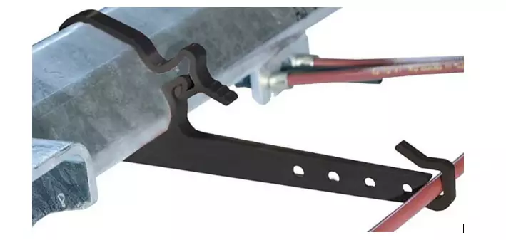 Jarruvaijerin kannatin AL-KO akselille 10kpl - Peräkärryn jarruvaraosat - 1222113 - 1