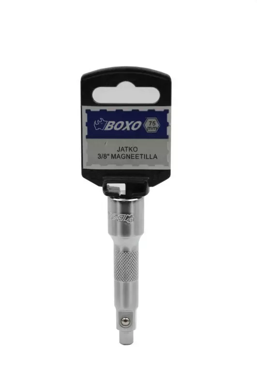 Jatko 3/8" 75mm Magneetilla Boxo - Jatkot, nivelet ja adapterit - 284-B3090M-3 - 1