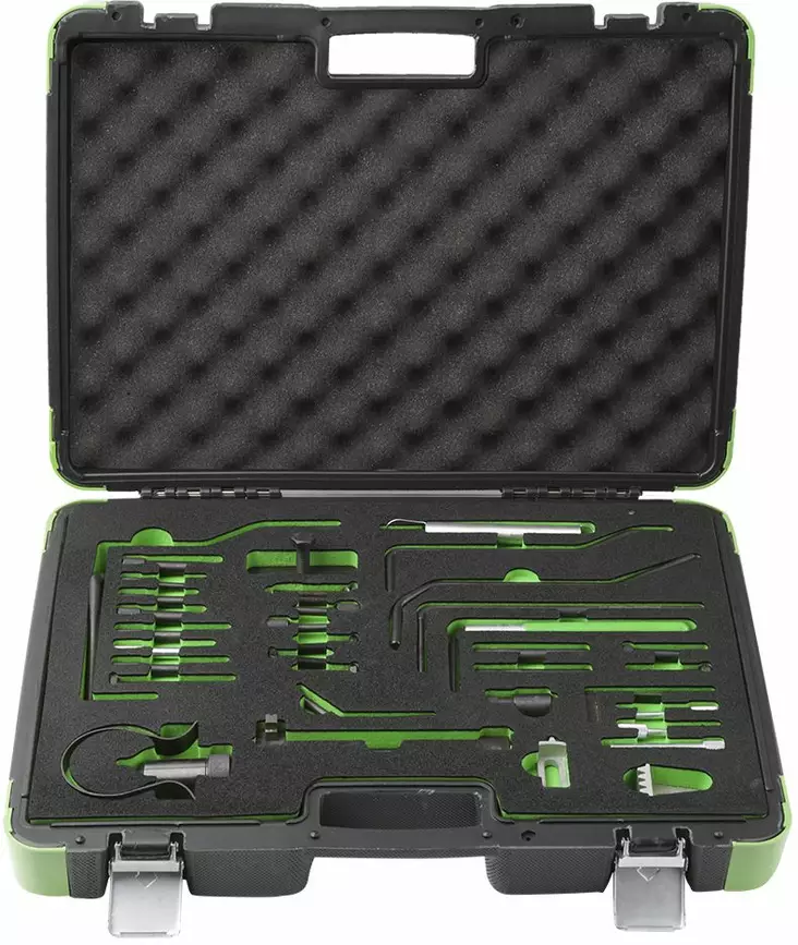 JBM ajoitustyökalusarja PSA masterkit bensa/diesel - Peugeot ajoitus- ja lukitustyökalut - 50-53313 - 1