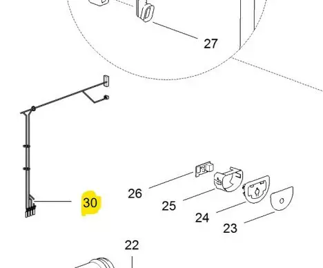 Johtosarja C222SWE, S223S - Kaikki Thetford kasettivessojen varaosat - 200963 - 1
