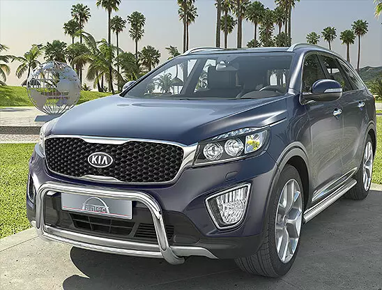 Kia Sorento Valorauta 60 mm/42mm 2015- EU - Kia valoraudat - AN16N4313 - 1