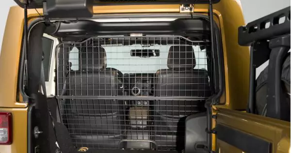 Koiraverkko Jeep Wrangler 2011- - Jeep koiraverkot - TDG1373 - 1