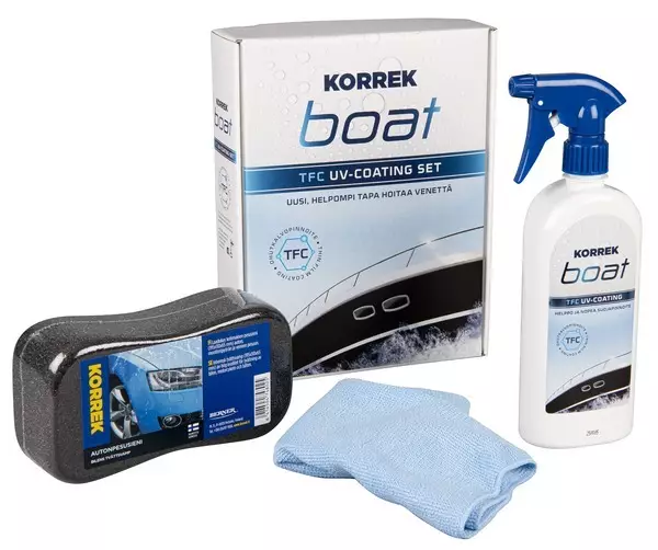 Korrek Boat TFC UV-Coating Set 700 ml - Vahat ja pinnoitteet - 112-57083 - 1