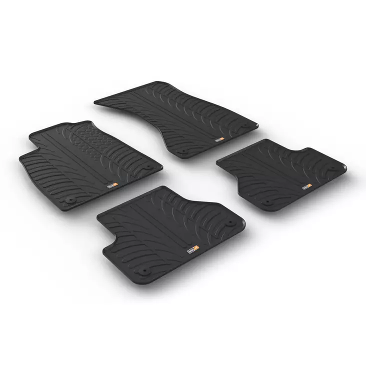 Kumimattosarja Audi A4 Avant 2015 - 2019- ja A4 Saloon 2015 - 2019 - Audi mattosarjat - TRM1243 - 1