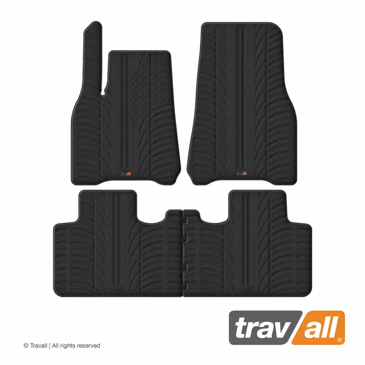 Kumimattosarja Tesla Model Y 2020- - Tesla mattosarjat - TRM1423 - 1