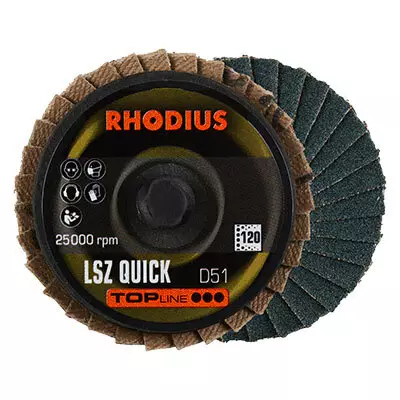 Lamellilaikka LSZ QUICK 51mm K120 ROLOC - Roloc -laikat - 287-303933 - 1