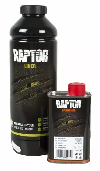 Lavapinnoite Sävytettävä Raptor 1 L - Lavapinnoitteet - 108-823 - 1