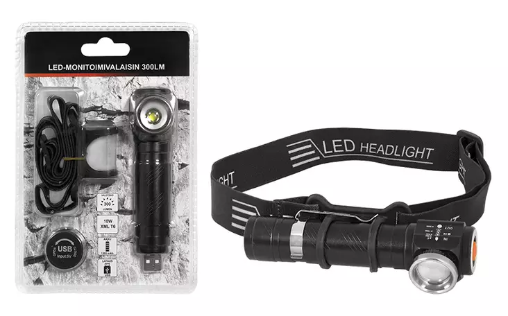 LED-otsalamppu 300 lm 1 x 1200 mah - Otsalamput - LM93003 - 1