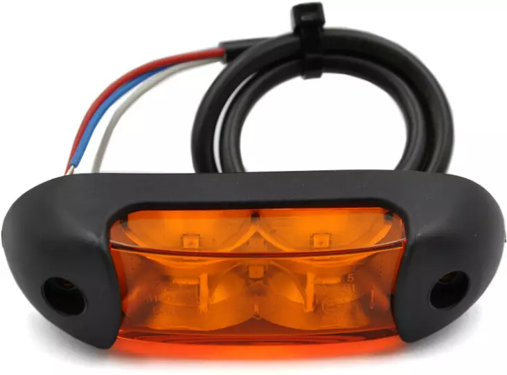 LED Sivuäärivalo Vilkulla Keltainen 12/24V - Äärivalot - PSL503 - 1