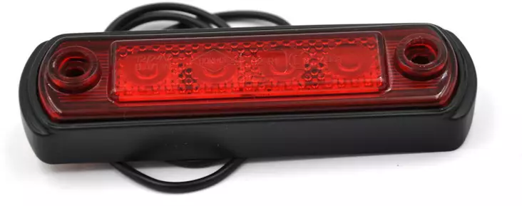 LED Takaäärivalo Punainen 12/24V 110x31x18,5mm - Äärivalot - PSL203 - 1