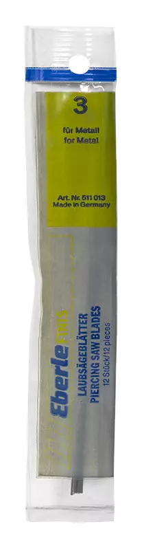 Lehtisahanterä Metallille 12kpl No.3 830 - Käsisahat - EB578083 - 1