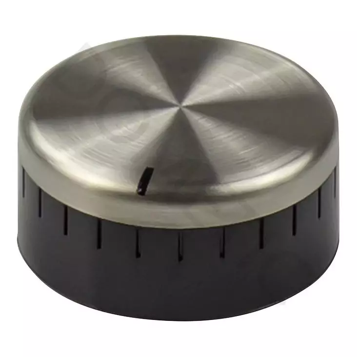 Lieden säädinnuppi, väännin, musta/hopea - Liedet, uunit ja osat - 105313843 - 1