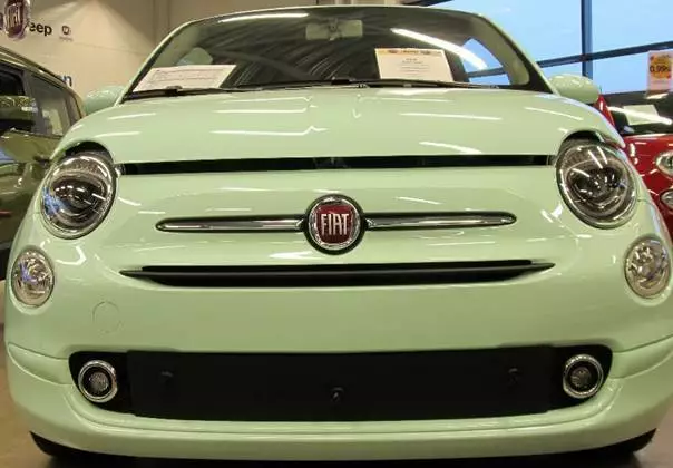 Maskisuoja Fiat 500 2016- - Fiat maskisuojat - TS673 - 1