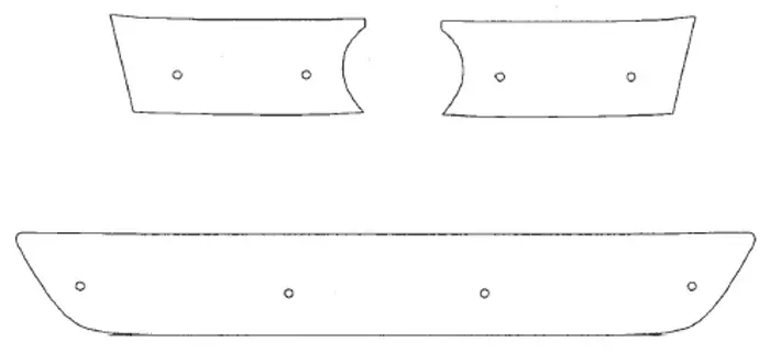 Maskisuoja VW Polo 2010-2014 - VW maskisuojat - TS103 - 1