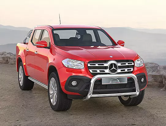 MB X-Class Valorauta 76/51mm EU Hyväksytty - Mercedes-Benz valoraudat - AN18N4413 - 1