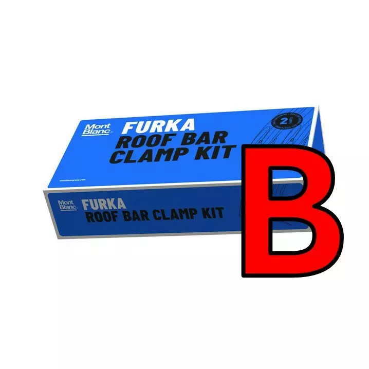 Mont Blanc Furka Asennussarja B - Furka-taakkatelineet - MB701003 - 1