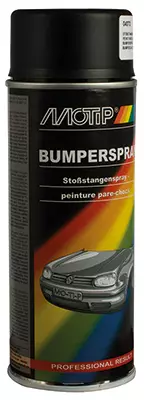 Musta puskurimaali 400ml Motip - Erikoismaalit - 104-04073 - 1