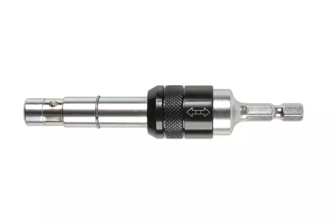 Niveladapteri pitkille Bits-kärjille - Jatkot, nivelet ja adapterit - 258-6373 - 1