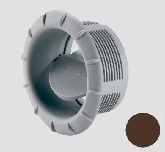 Päätesuutin 65/72 mm EN ruskea Truma - Ilmakeskuslämmityksen asennustarvikkeet - 40171-03 - 1