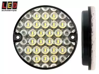 Peruutusvalo LED 12-24V Vilkku Ø95x18mm - Peräkärryn peruutus- ja takasumuvalot - 0900873 - 1