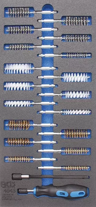 Puhdistusharjat TT - Työkalumoduulit työkaluvaunuihin - BGS4043 - 1
