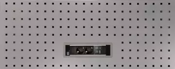 Reikälevy 002 Pistoras. 2X230V + USB A&C - Reikälevyt - 285-002P-3 - 1