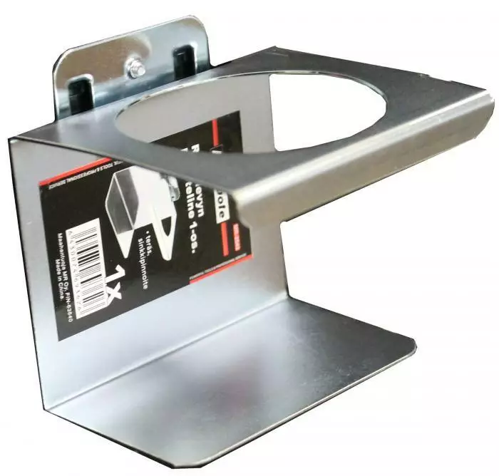 Reikälevyn pulloteline 1 kpl - Kannattimet reikälevyyn - 2543 - 1