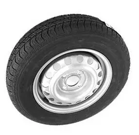 Rengas 155X13 4X100 M+S 500kg Pyörä 155X13 pulttijako 4X100 M+S - Perävaunun vanteet/renkaat - 15513 - 1