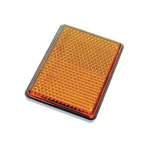 Tarraheijastin 62x45 mm Keltainen - Peräkärryn heijastimet - 15153 - 1