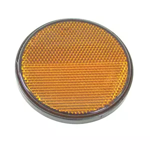 Tarraheijastin Keltainen Peräkärryyn 80 mm - Peräkärryn heijastimet - 15173 - 1