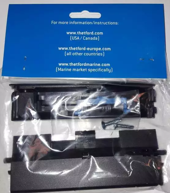 Thetford oven kahva ja lukituslevy N3141/N3142 - Varaosat Thetford N3000-sarja - 691113 - 1