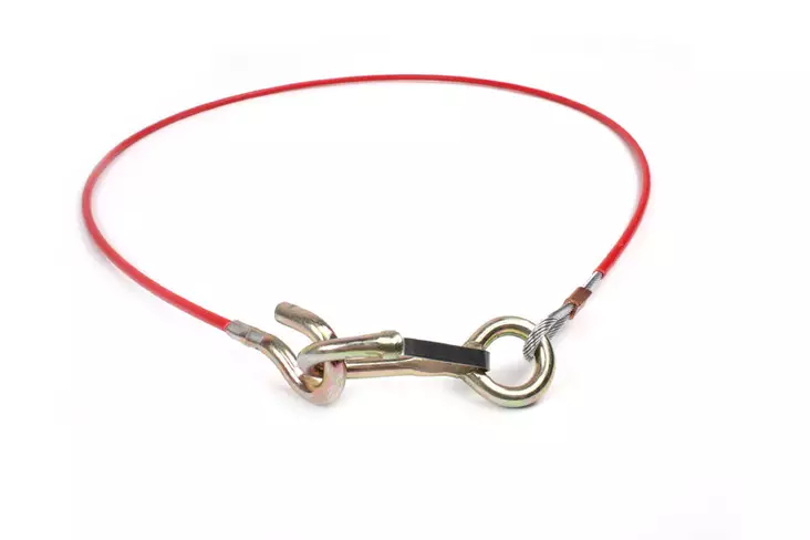 Turvavaijeri AL-KO 1024mm, 368605 Varmuusvaijerii koukku/haka AL-KO - Vetopää ja -koukku tarvikkeet - 1369533 - 1