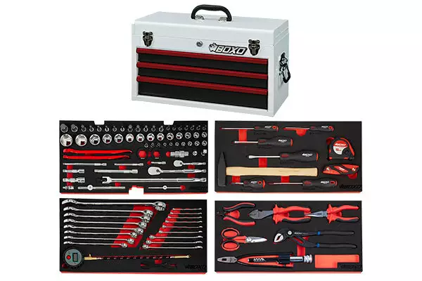 Työkalusarja Moottoripyör. + Laatikosto - Työkalupakit - 285-U20301-103 - 1