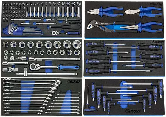 Työkalut työkaluvaunuun 143-osaa - Työkalumoduulit työkaluvaunuihin - 285-TK143 - 1