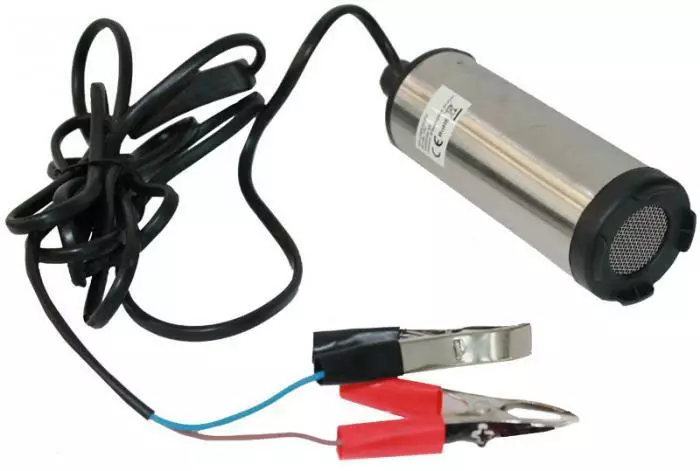 Upotettava diesel-/vesipumppu 12V - Tynnyripumput - 2383 - 1