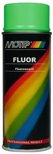 Vihreä Neon Maali 400 ml Motip - Erikoismaalit - 104-04023 - 1