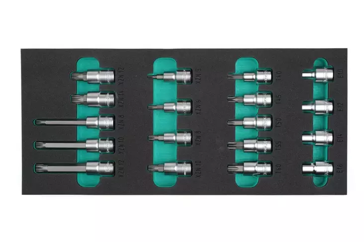 XZN/Torx sarja, 1/2" - Työkalumoduulit työkaluvaunuihin - K26063 - 1