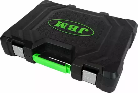 Hylsysarja muovisalkussa 1/4"+3/8"+1/2" räikkä- ja hylsysarja 216-osaa JBM - Hylsysarjat - 50-54034 - 2