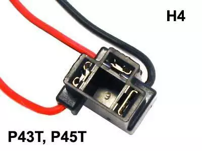 LAMPUNKANTA H4 SIVULLE - Polttimon kannat - 1605-1504 - 1