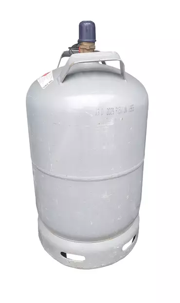 Nestekaasu 11kg teräs painoventtiili PULLO - Nestekaasupullot - 1014 - 1