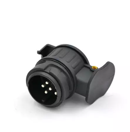 Peräkärryn Pistoke Adapteri 13 - 7 Napainen - Peräkärryn rasiat ja pistokkeet - 125-3099004 - 1