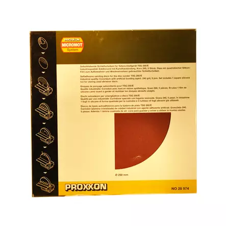 Tarrakiinnitteinen hiomalaikka 5 kpl P240 - Hiomalaikat - 28974 - 1