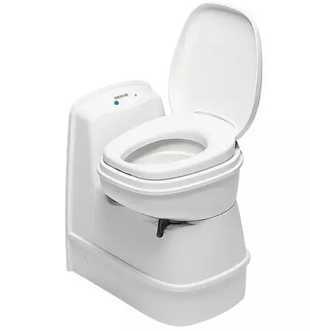 Thetford kasettikäymälä C200S 12 V, valkoinen - Matka WC:t ja Kasettivessat - 23334 - 1