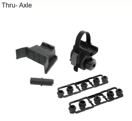 Thule haarukkasovite Veloslide, Thru-Axle - Polkupyörätelineiden tarvikkeet - 302054 - 1